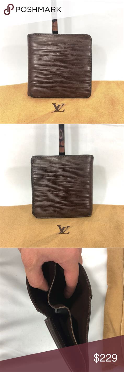 louis vuitton epi wallet men|Louis Vuitton bifold men's wallet.